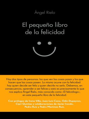 cover image of El pequeño libro de la felicidad